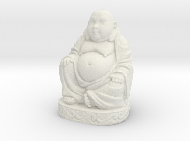Buddha Statue - Antiques in White Natural Versatile Plastic