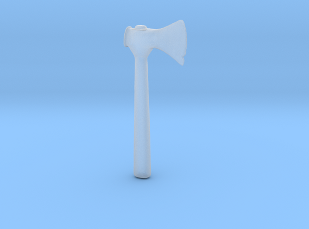 Axe in Smooth Fine Detail Plastic