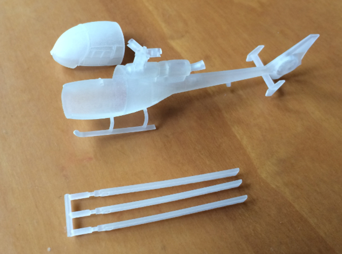 3d printed helicopter