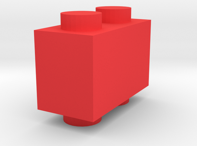 Custom LEGO-inspired brick 2x1 (MN2QDC3YC) by czarro98