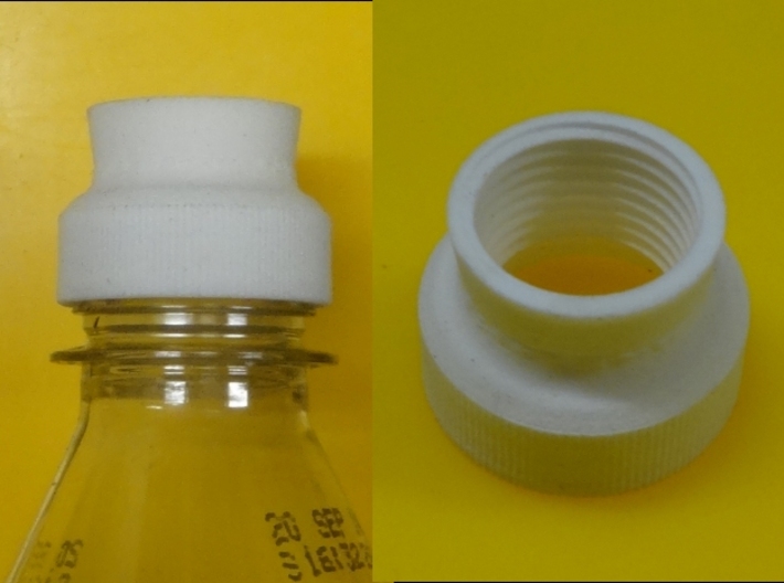 plastic bottle cap threads