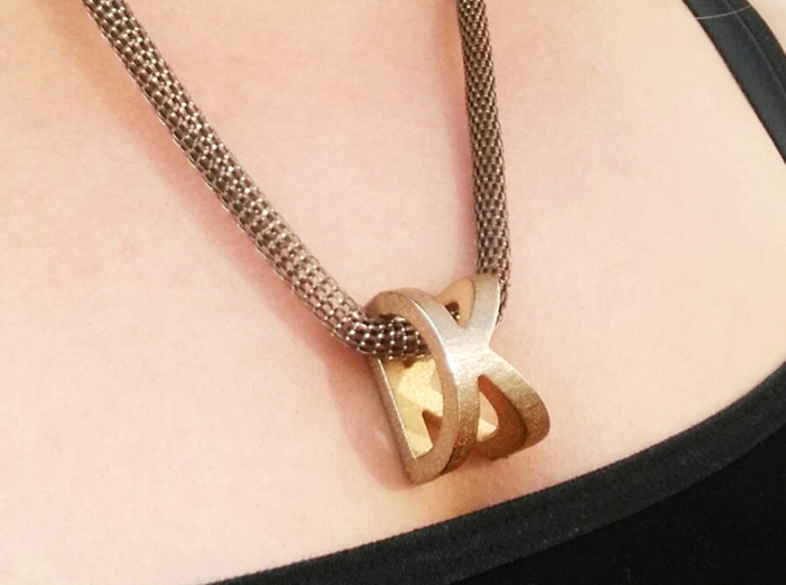 mk pendant necklace