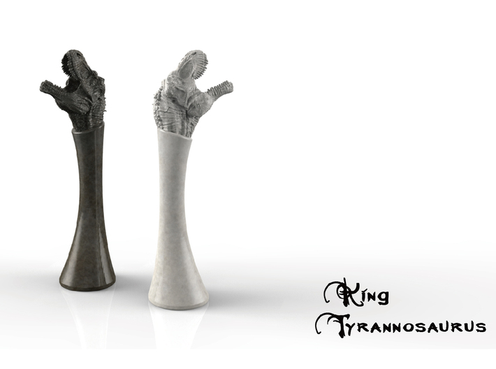 dinosaur chess pieces 3d print