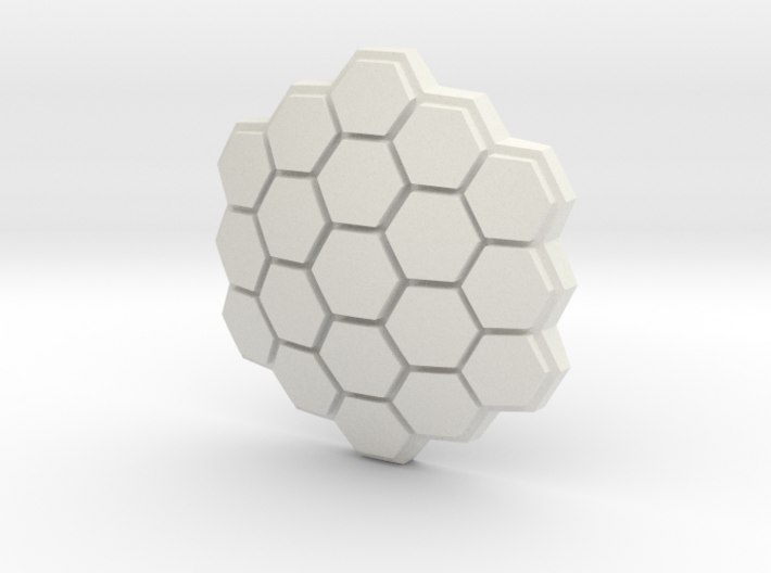 Hexagonal Energy Shield, 4mm Grip (QWW4JH7E4) by TrentTroop