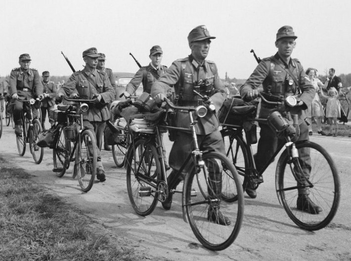 Image result for Wehrmacht on a bike