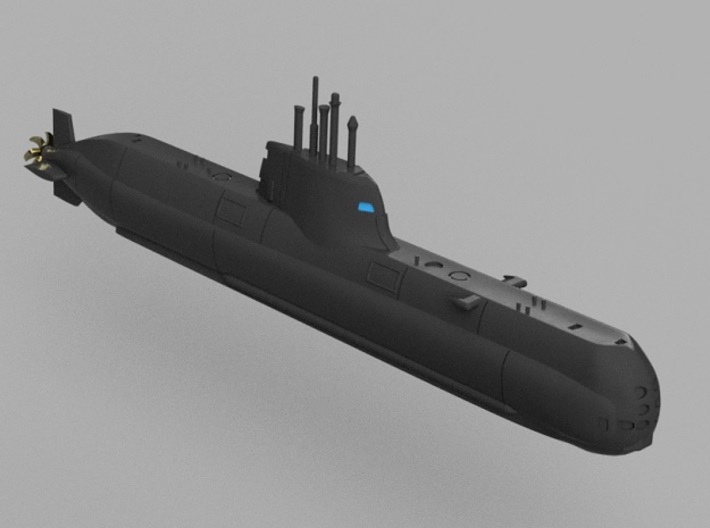 1/1250 Type 214 submarine (K4CCD68HU) by tmakunouchi