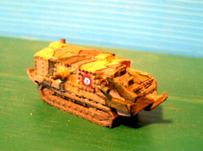 French 1:100 Schneider Ca.1 Tank Model Kit