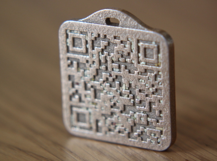 Keychain with Your Own Bitcoin QR code (QTK6UC62Y) by ...